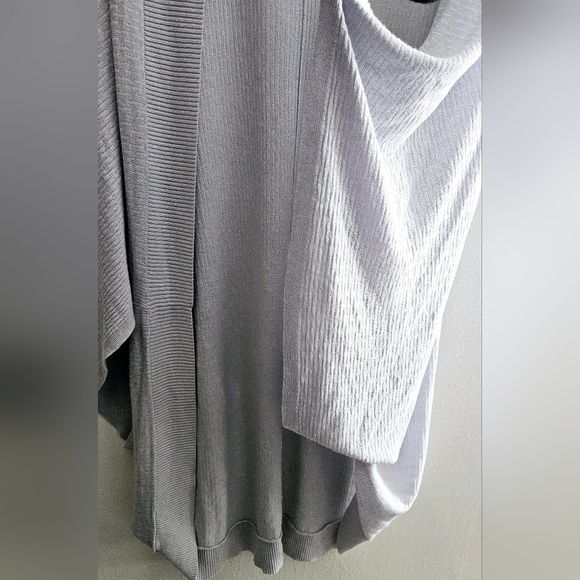 Lululemon Stillness Wrap Kimono Shrug Silver Fox Dusty Blue One Size S … - Picture 7 of 10